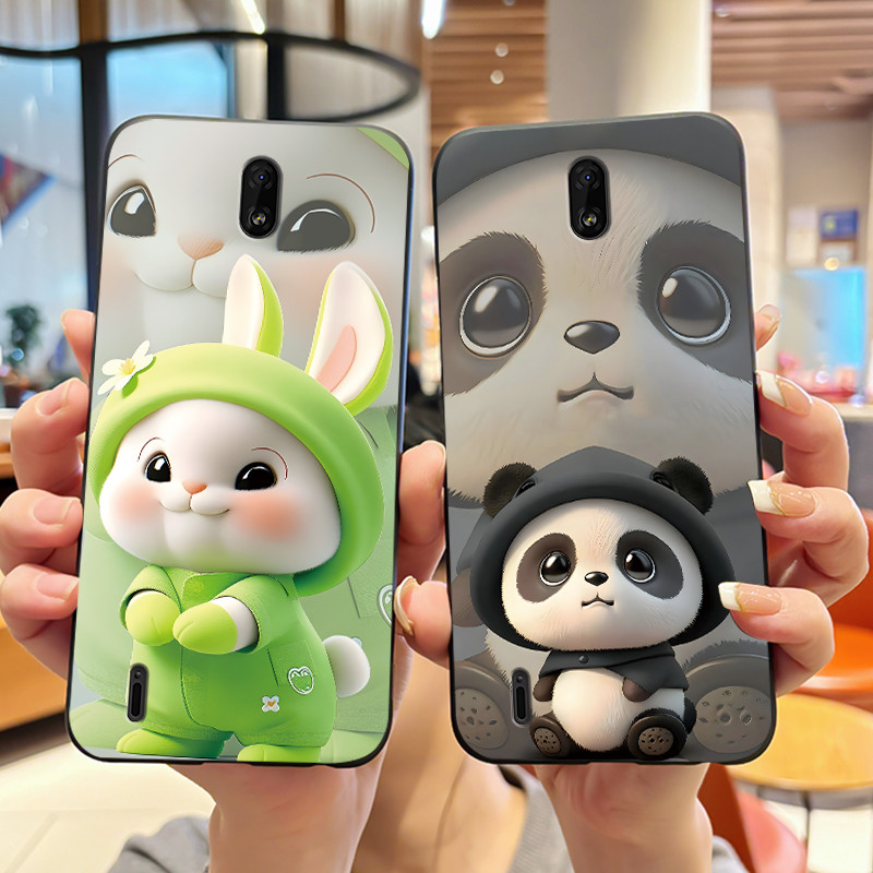 Phone Cases Viral - Soft Silicone Black Case For Nokia
