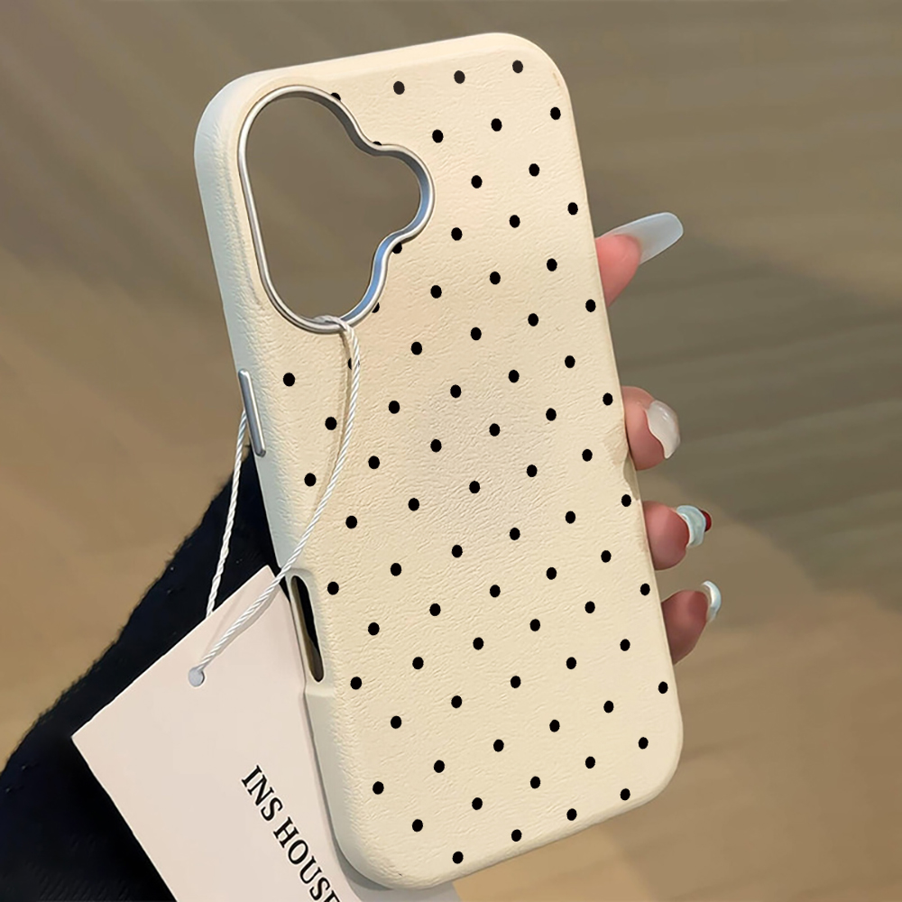Phone Cases Unique - Korean INS Cute Polka Dot Phone