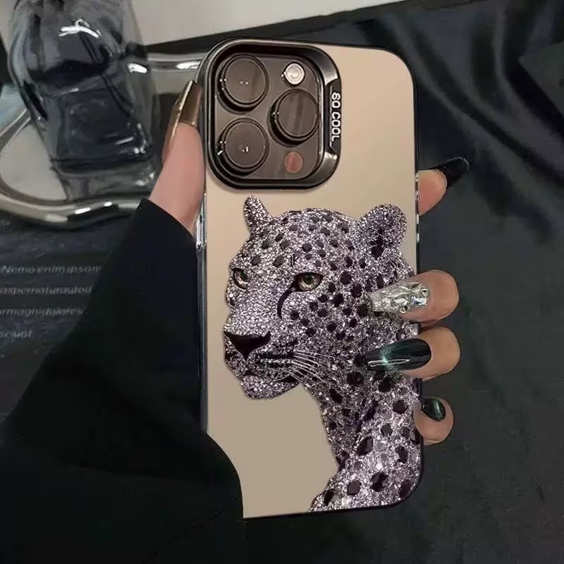 Phone Cases Xs Max - IMD Holographic Silver Phone Case For