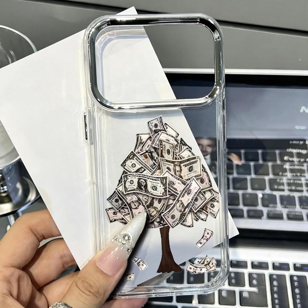 Phone Cases Dollar Tree - Creative Money Tree Dollar Bills Transparent