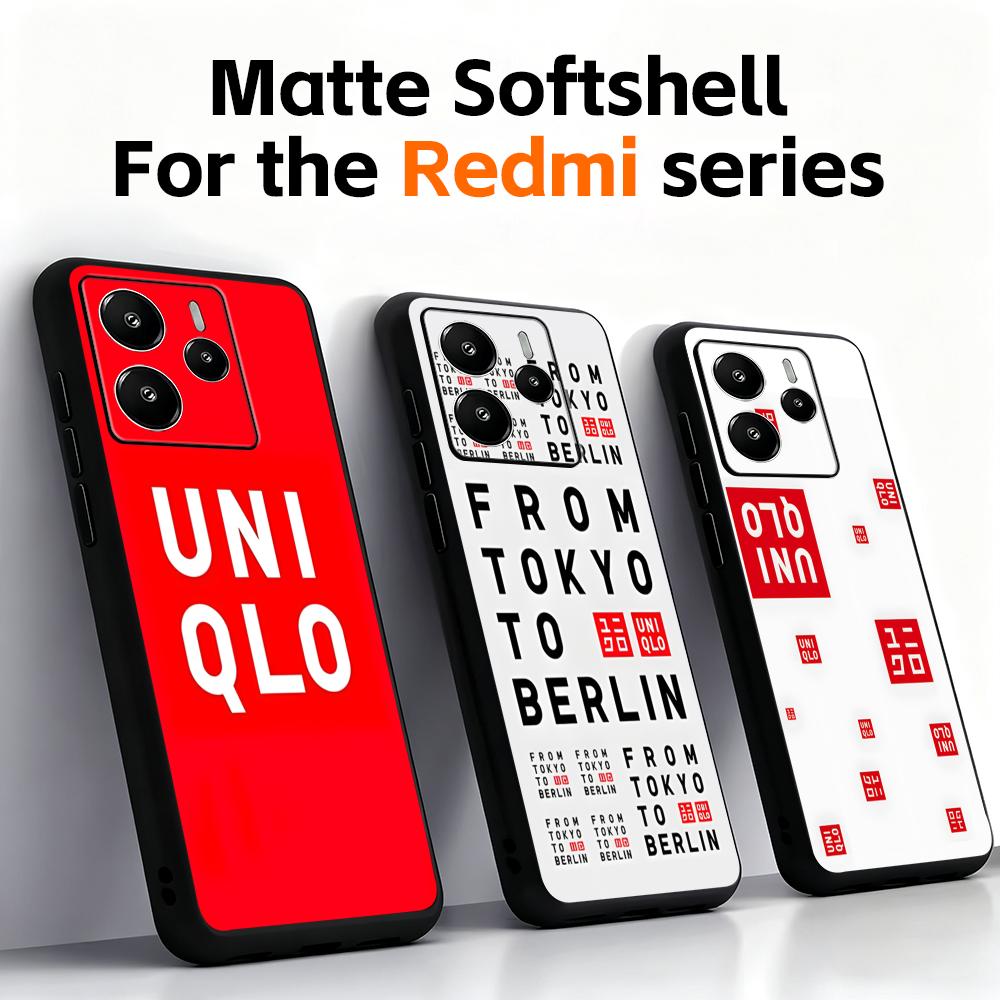 Phone Cases Brand - Fashion UNI-QLO Brand Phone Case For