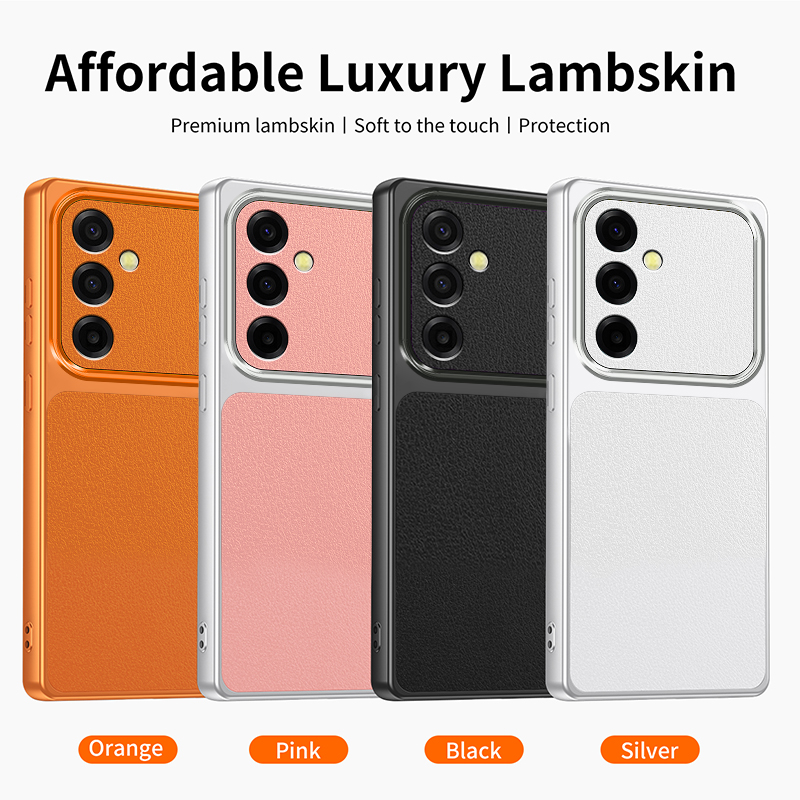 Phone Cases Orange - A36 A56 Fashion Lychee Orange Pink