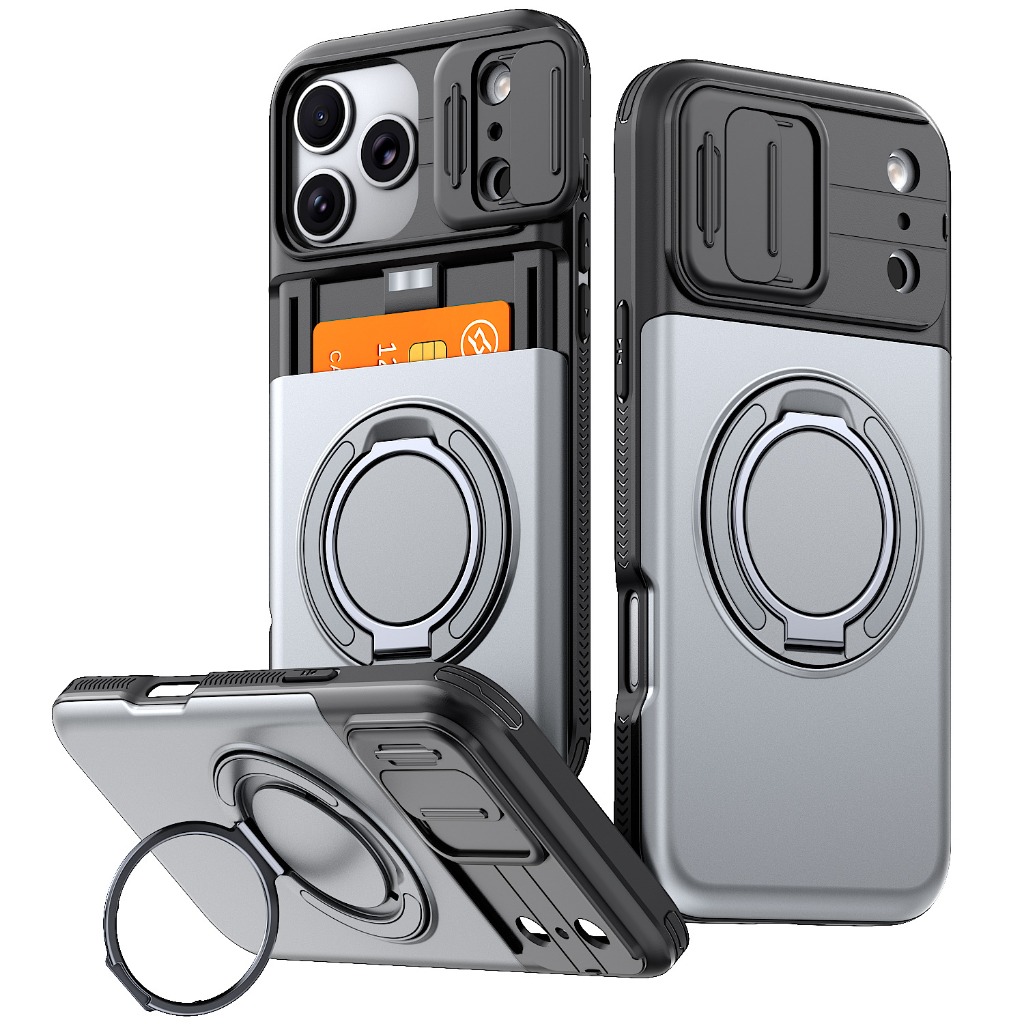 Phone Cases With Wallet - Multifunctional Wallet Phone Case For iPhone