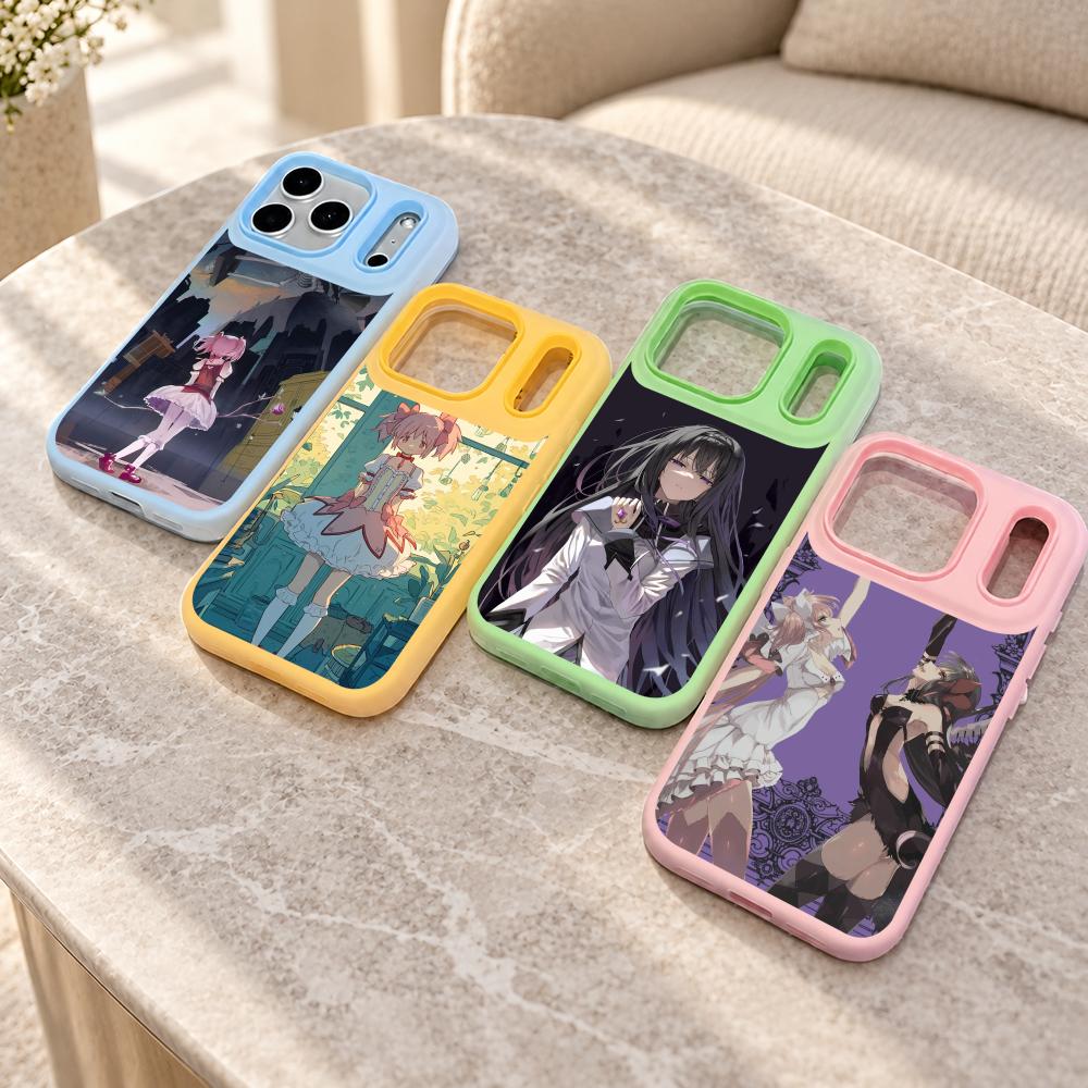 Cute Cartoon Case - Anime Madoka Magica Cute Girl Phone