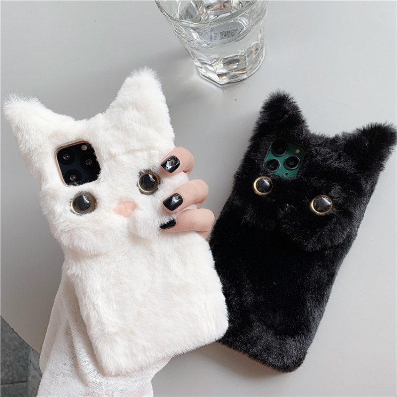 3D Cute Cartoon Cat Furry Plus - đánh giá và giá Cute Cartoon Case