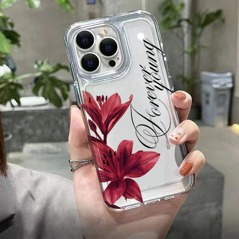 Burgundy Lily English Letter P - đánh giá và giá Phone Cases Otterbox
