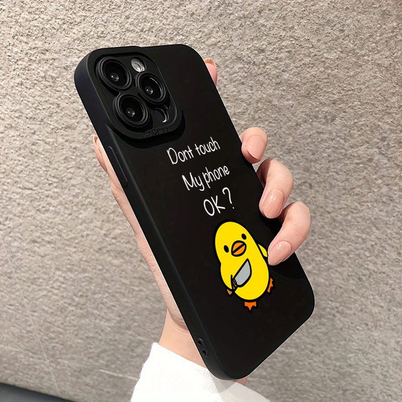 Cute Minimalist Cartoon Duck S - đánh giá và giá Cute Cartoon Case