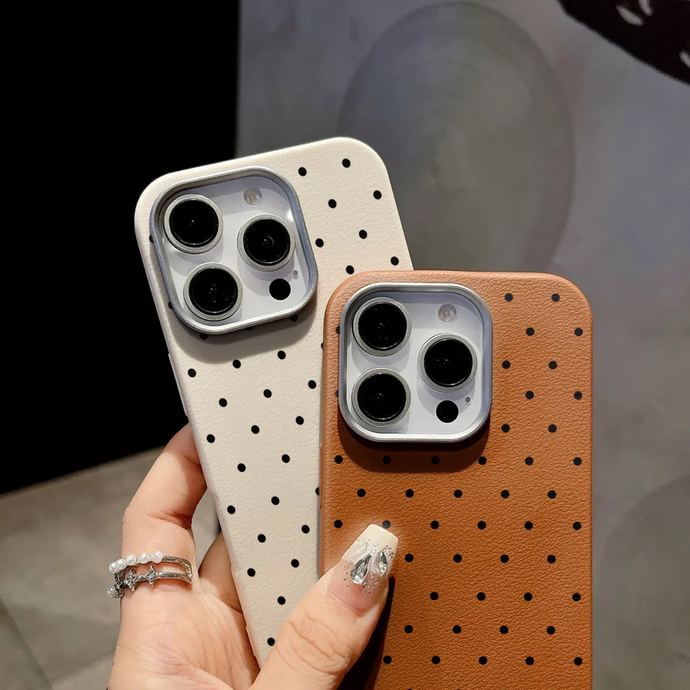 Korean INS Cute Polka Dot Phon - đánh giá và giá Phone Cases Unique