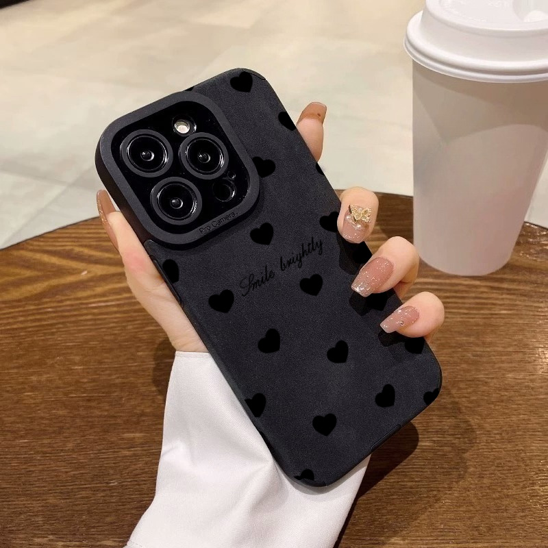 New Luxury Black Love Heart Ph - đánh giá và giá Phone Cases Unique