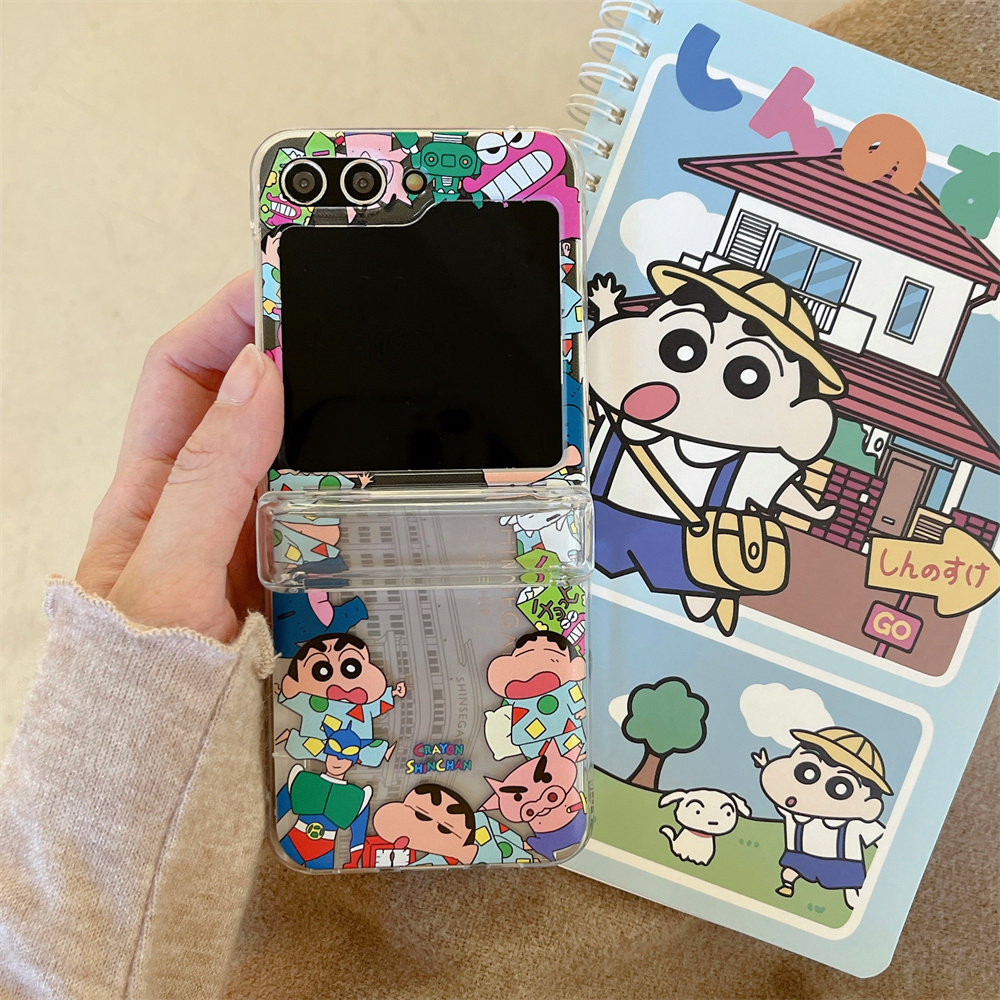 Cute Cartoon Japan Anime Crayo - đánh giá và giá Phone Cases With Wallet