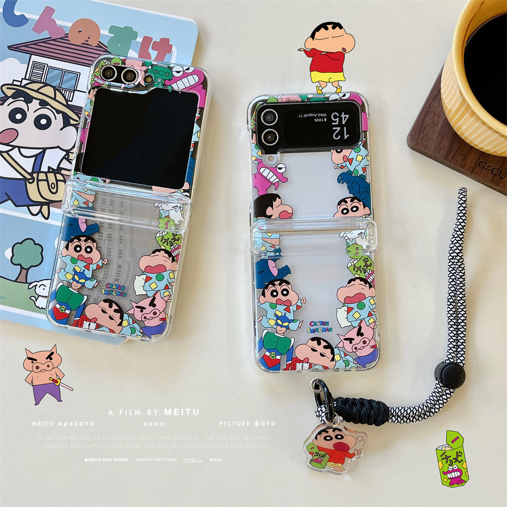 Cute Cartoon Japan Anime Crayo - đánh giá và giá Phone Cases With Wallet