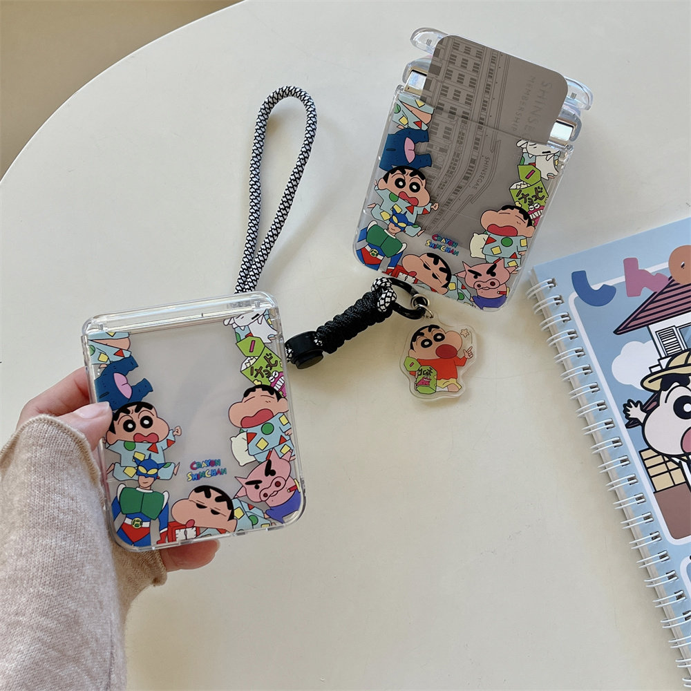 Cute Cartoon Japan Anime Crayo - đánh giá và giá Phone Cases With Wallet