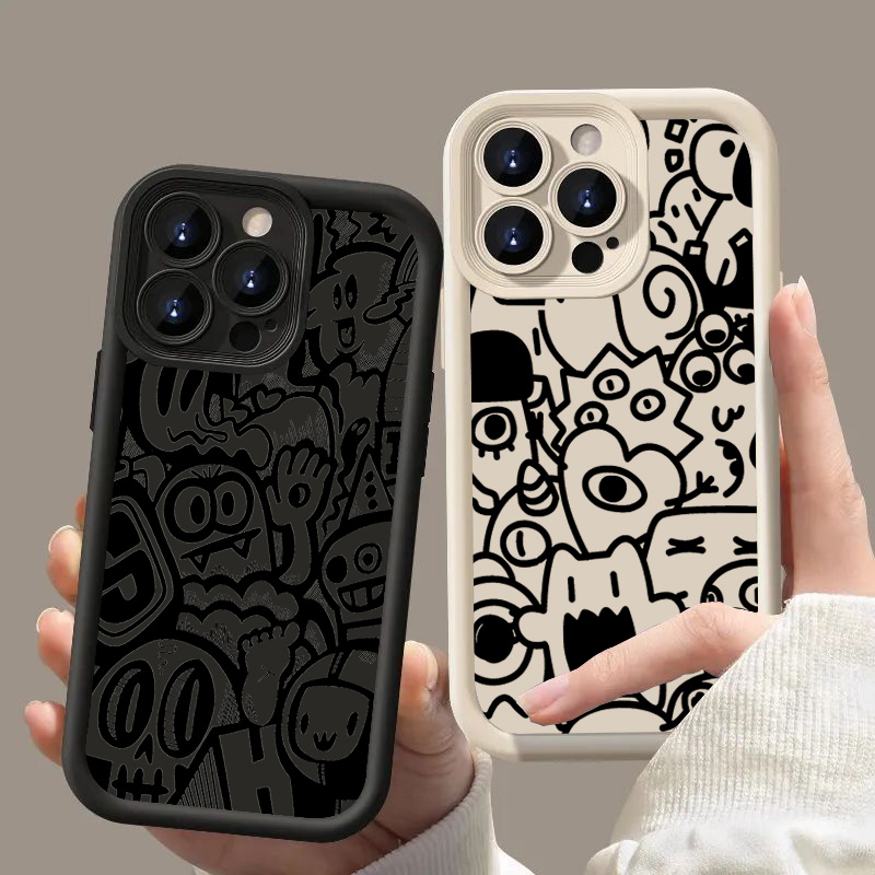 Black Graffiti Phone Case For  - đánh giá và giá Phone Cases Xs Max