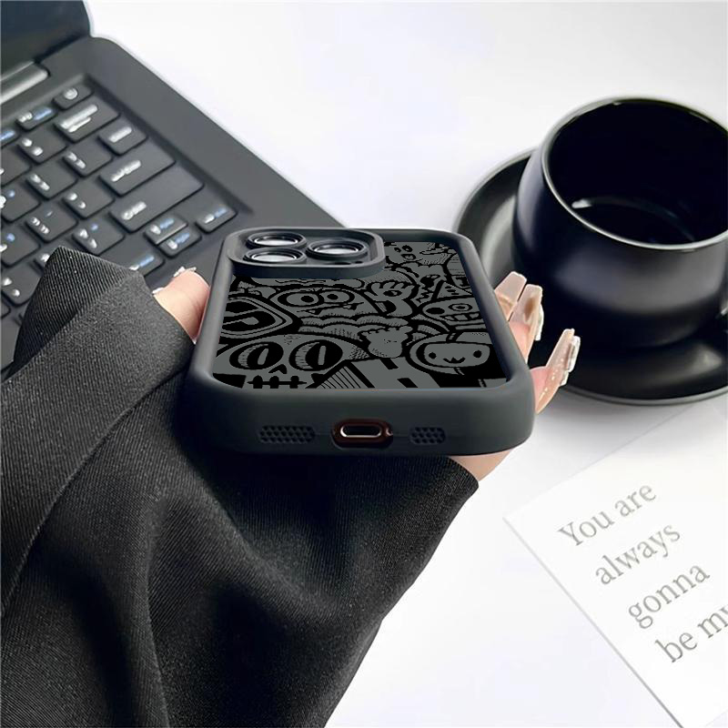 Black Graffiti Phone Case For  - đánh giá và giá Phone Cases Xs Max