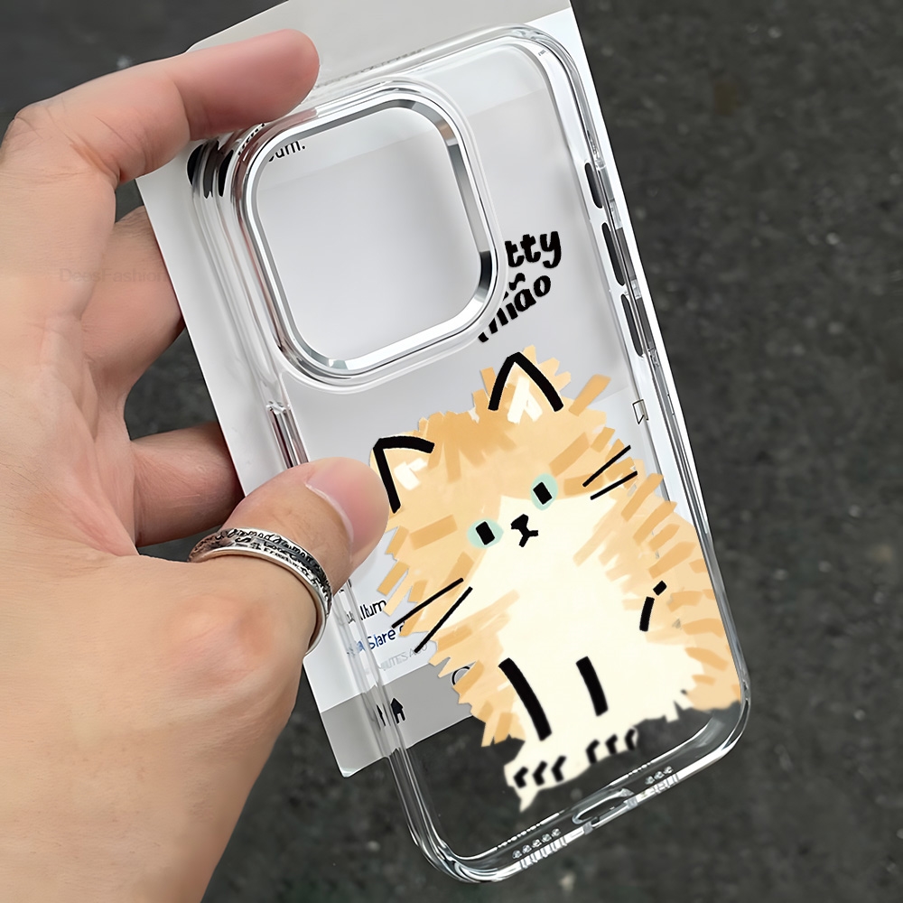 Lovely Animal Orange Cat Phone - đánh giá và giá Phone Cases Orange