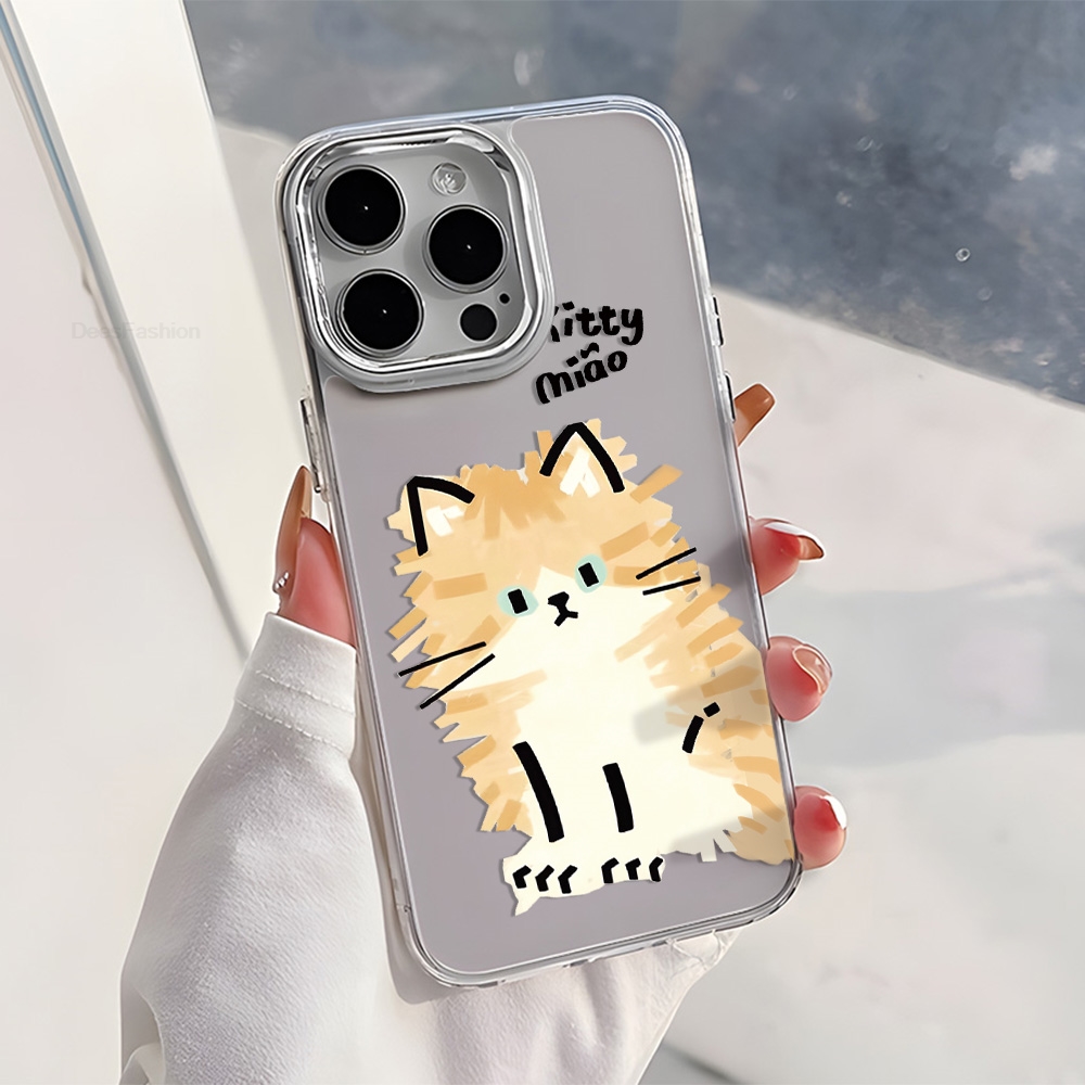 Lovely Animal Orange Cat Phone - đánh giá và giá Phone Cases Orange