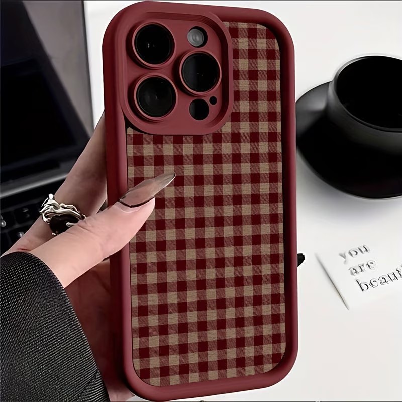 Wine Red Vintage Red-Brown Pla - đánh giá và giá Phone Cases Vintage