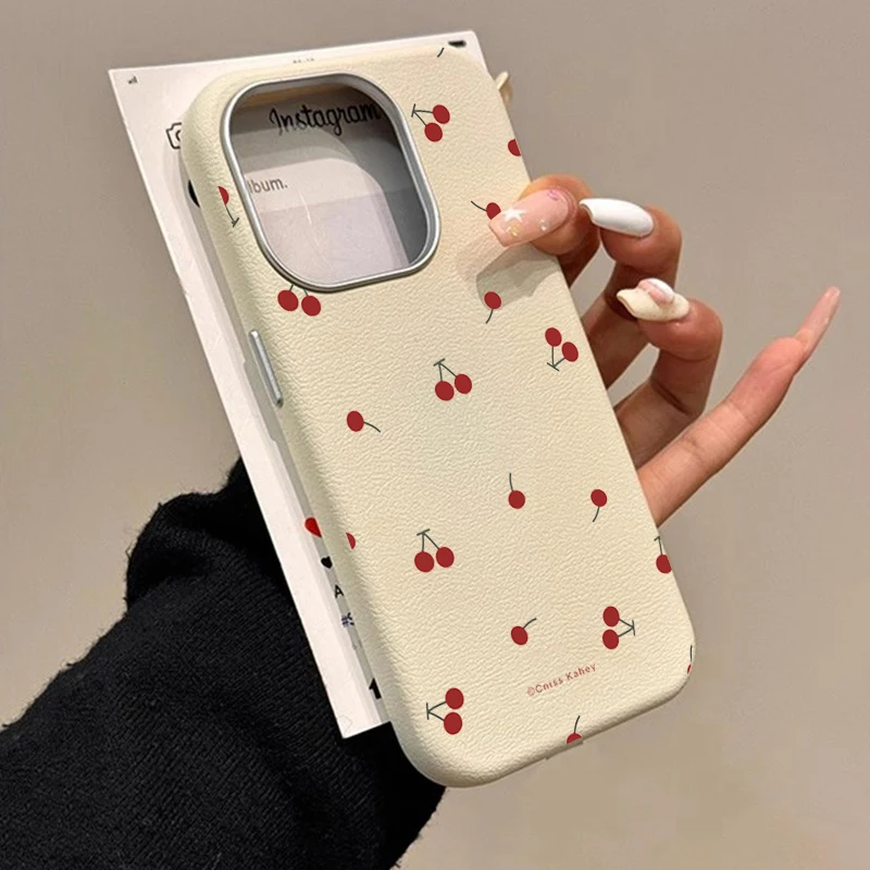 INS Cute Cartoon Cherry Patter - đánh giá và giá Cute Cartoon Case