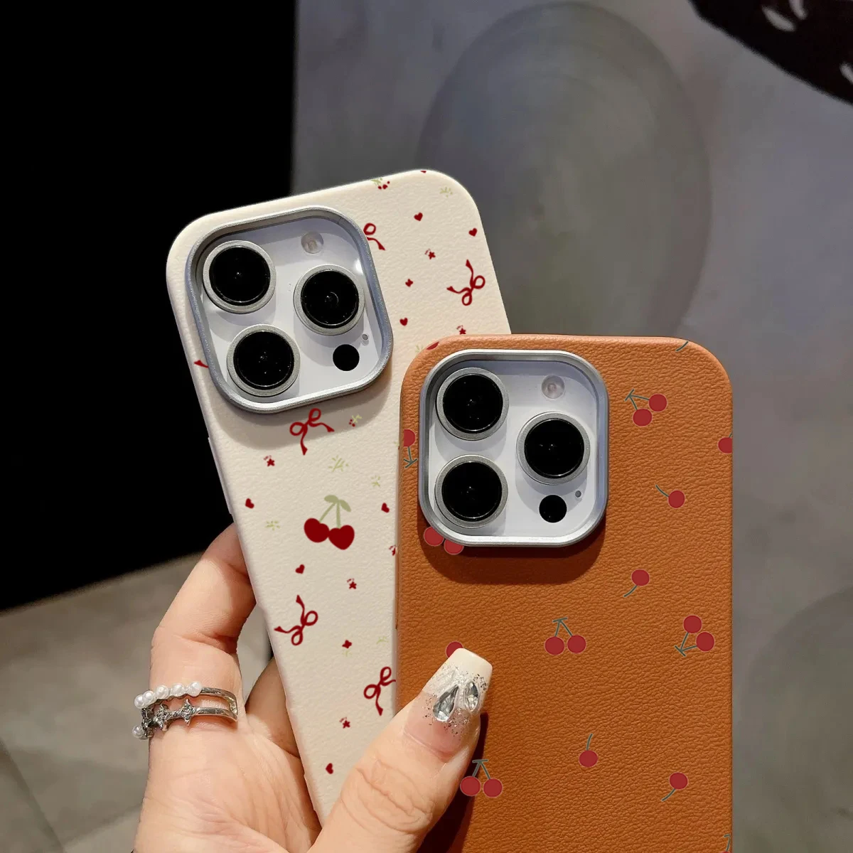 INS Cute Cartoon Cherry Patter - đánh giá và giá Cute Cartoon Case
