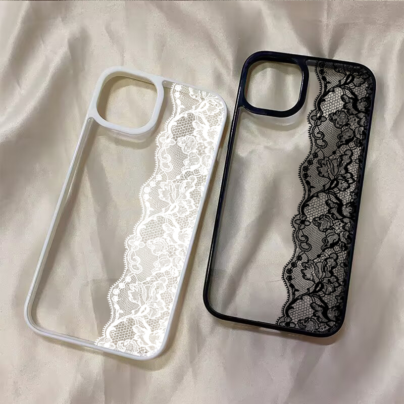 Vintage Scalloped Lace Clear P - đánh giá và giá Phone Cases Vintage