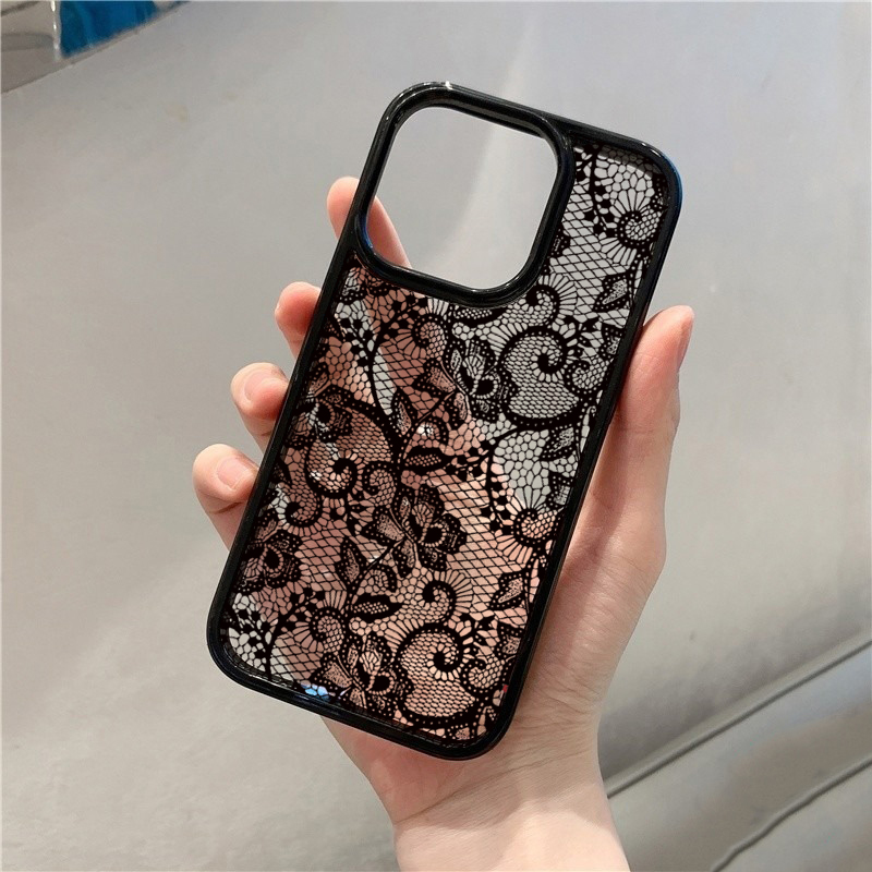Vintage Floral Lace Pattern Ph - đánh giá và giá Phone Cases Vintage
