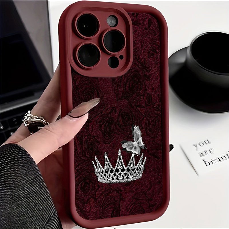 Phone Case Red Rose Silver Cro - đánh giá và giá Phone Cases Iphone 11