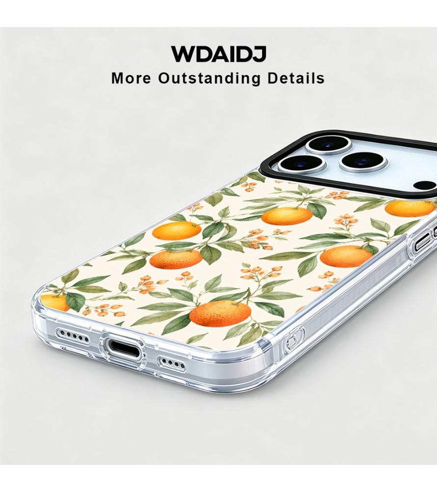 Hand Drawn Orange Branch Patte - đánh giá và giá Phone Cases Orange