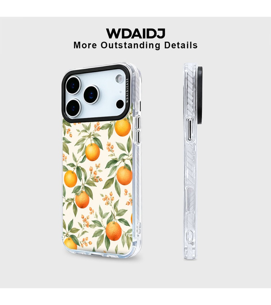 Hand Drawn Orange Branch Patte - đánh giá và giá Phone Cases Orange