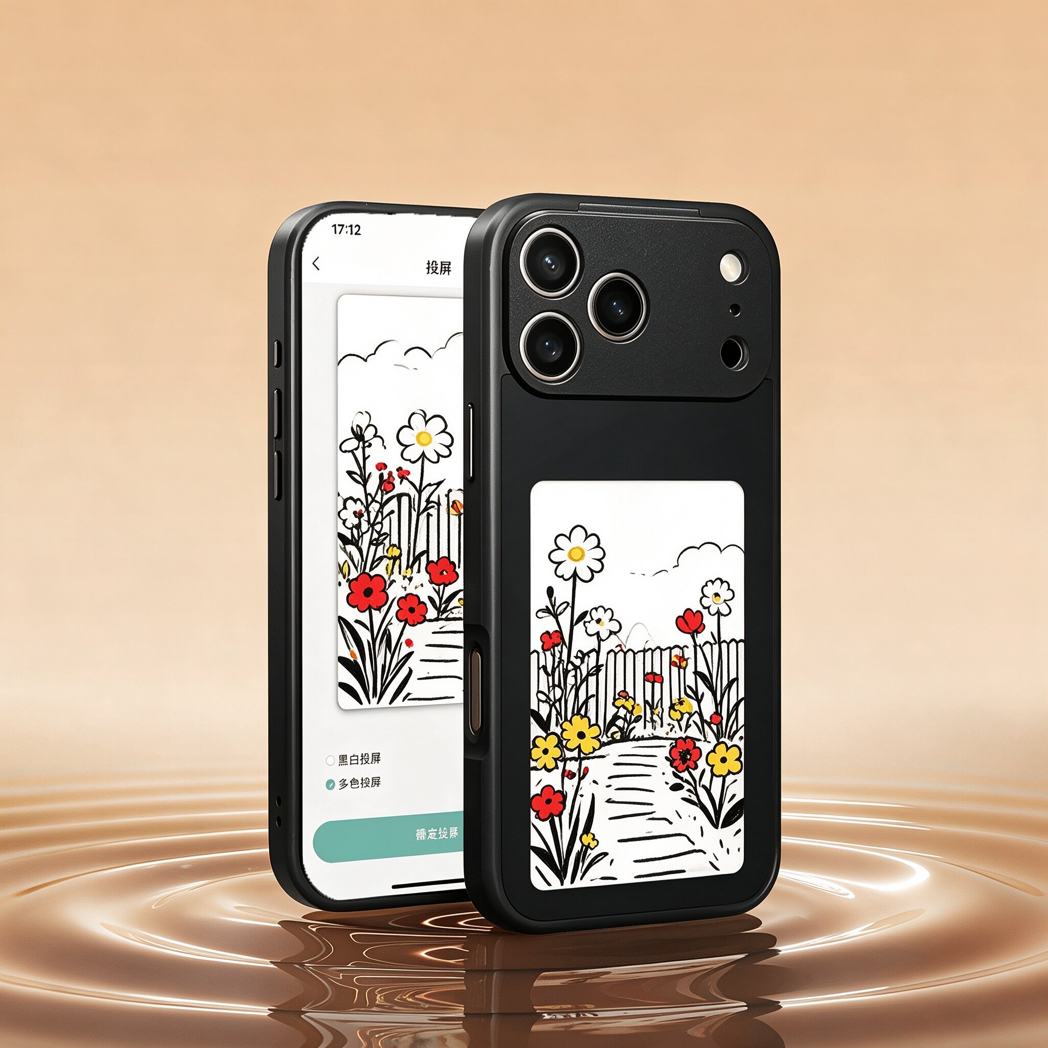 E-ink Phone Case DIY Screen Fo - đánh giá và giá Phone Cases Diy