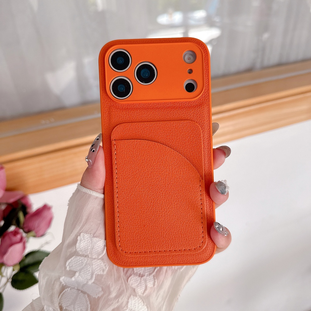 Luxury Advanced Orange Leather - đánh giá và giá Phone Cases Orange