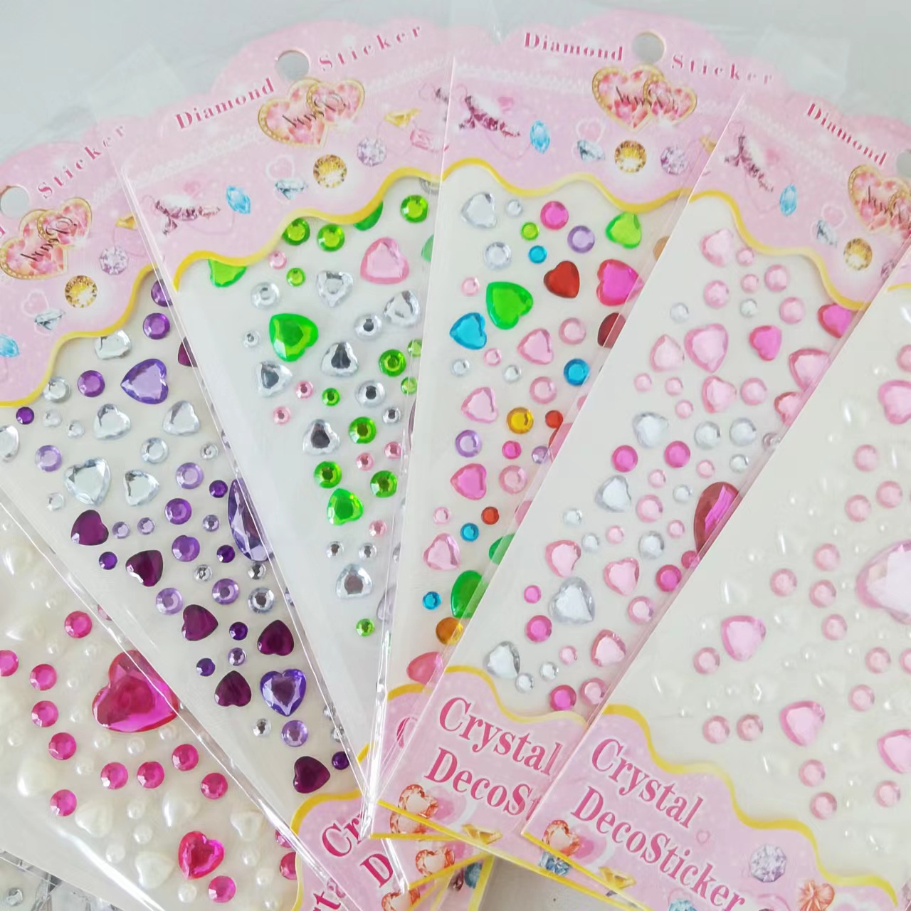 Heart 3D Stickers Diamond Vira - đánh giá và giá Phone Cases Viral