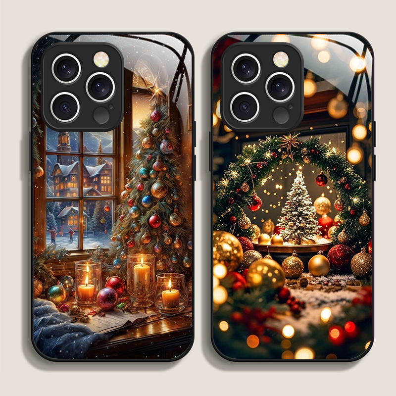 Christmas Tree Gift Snowy Town - đánh giá và giá Phone Cases Xs Max