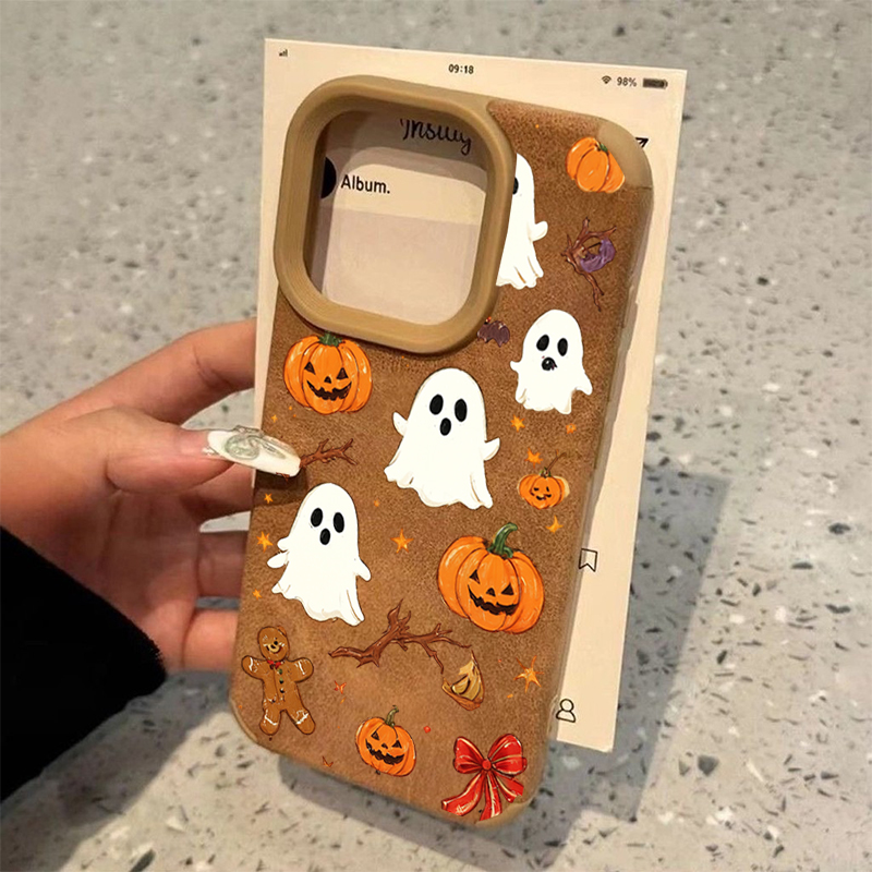 Halloween Cute Pumpkin Ghost P - đánh giá và giá Phone Cases Unique