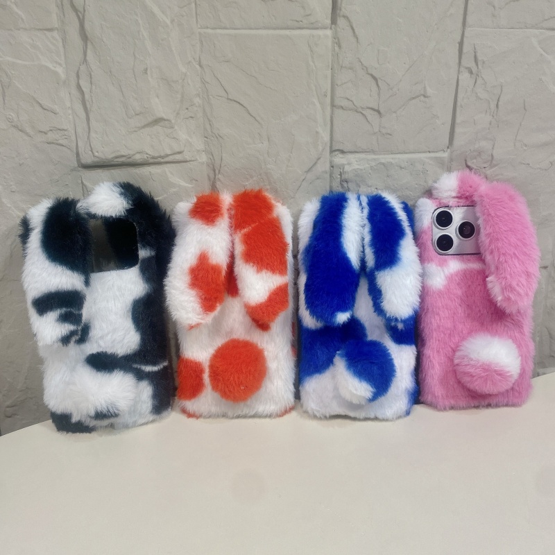 Cute Rabbit Design Fluffy Phon - đánh giá và giá Phone Cases Iphone 11