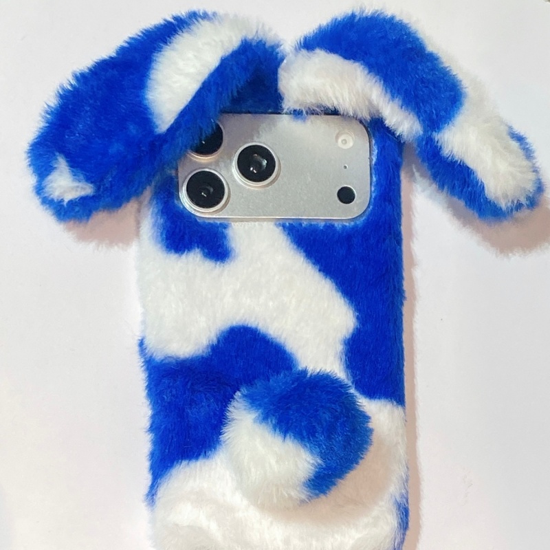 Cute Rabbit Design Fluffy Phon - đánh giá và giá Phone Cases Iphone 11