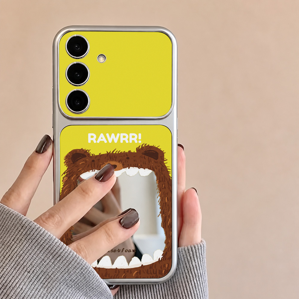 Mirror Phone Case For Samsung  - đánh giá và giá Cute Cartoon Case